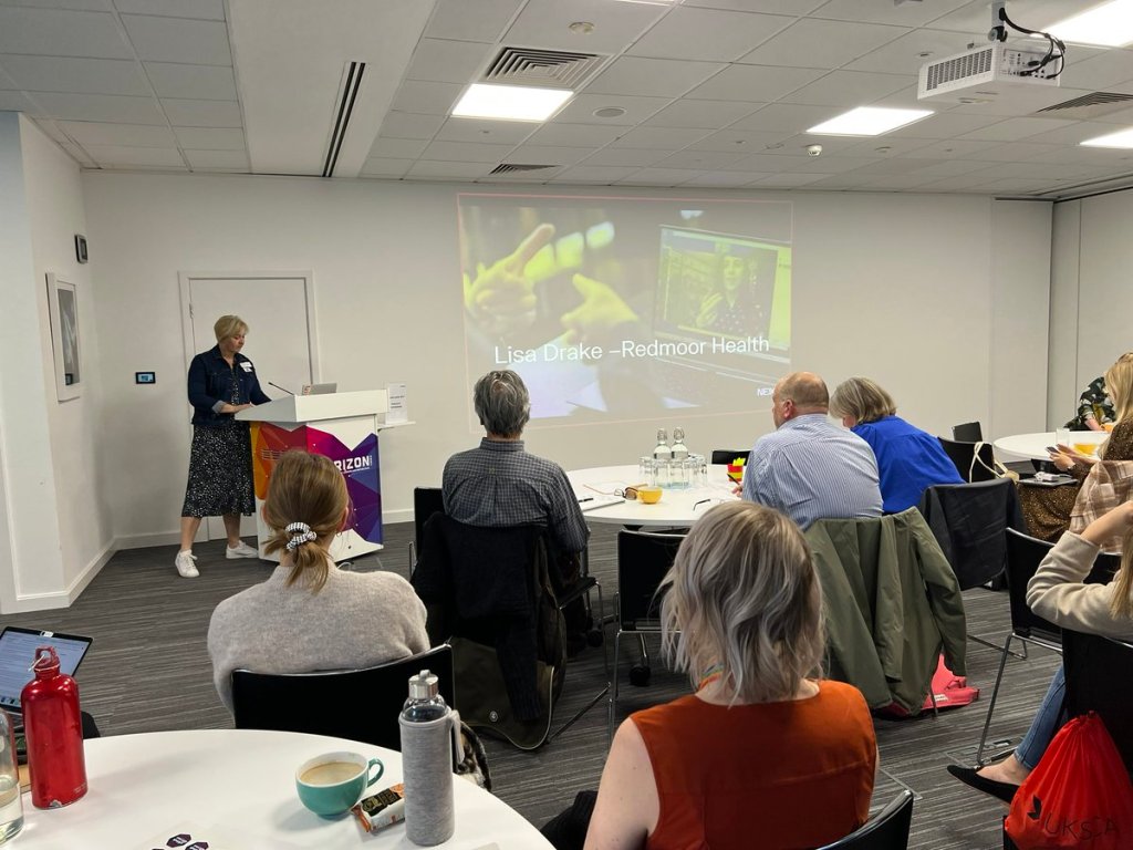 Lisa Drake, describing some of the practice perspectives of communication and sharing examples of the challenges in general practice