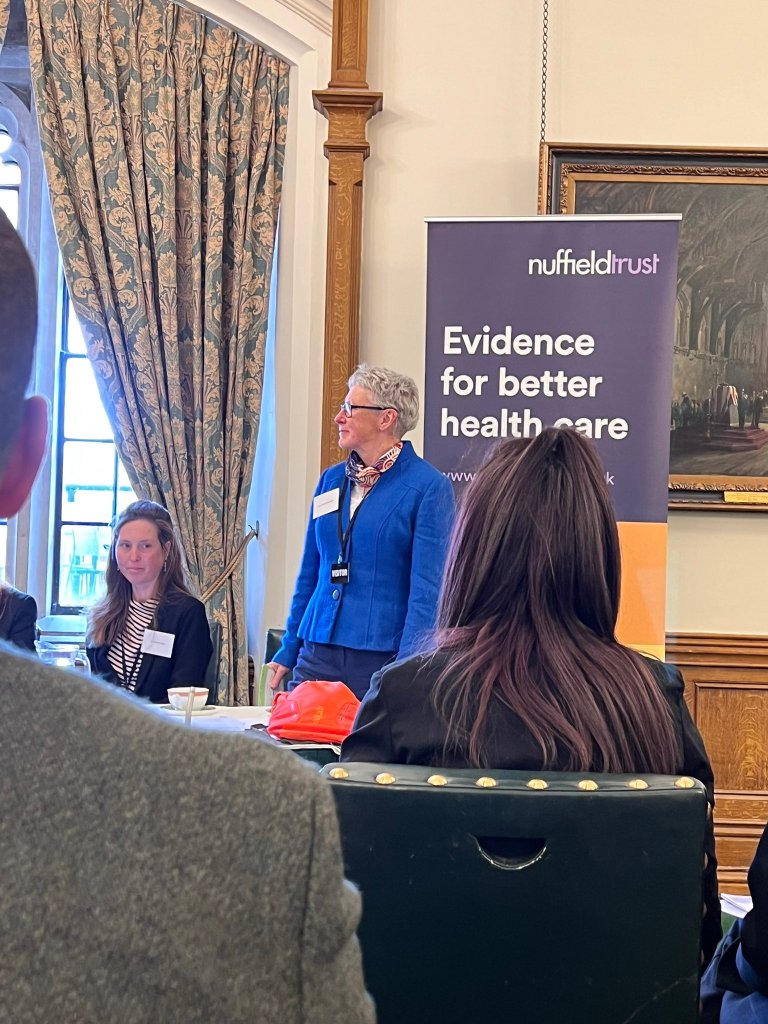 Professor Trish Greenhalgh describing some of the personas affected by remote consulting