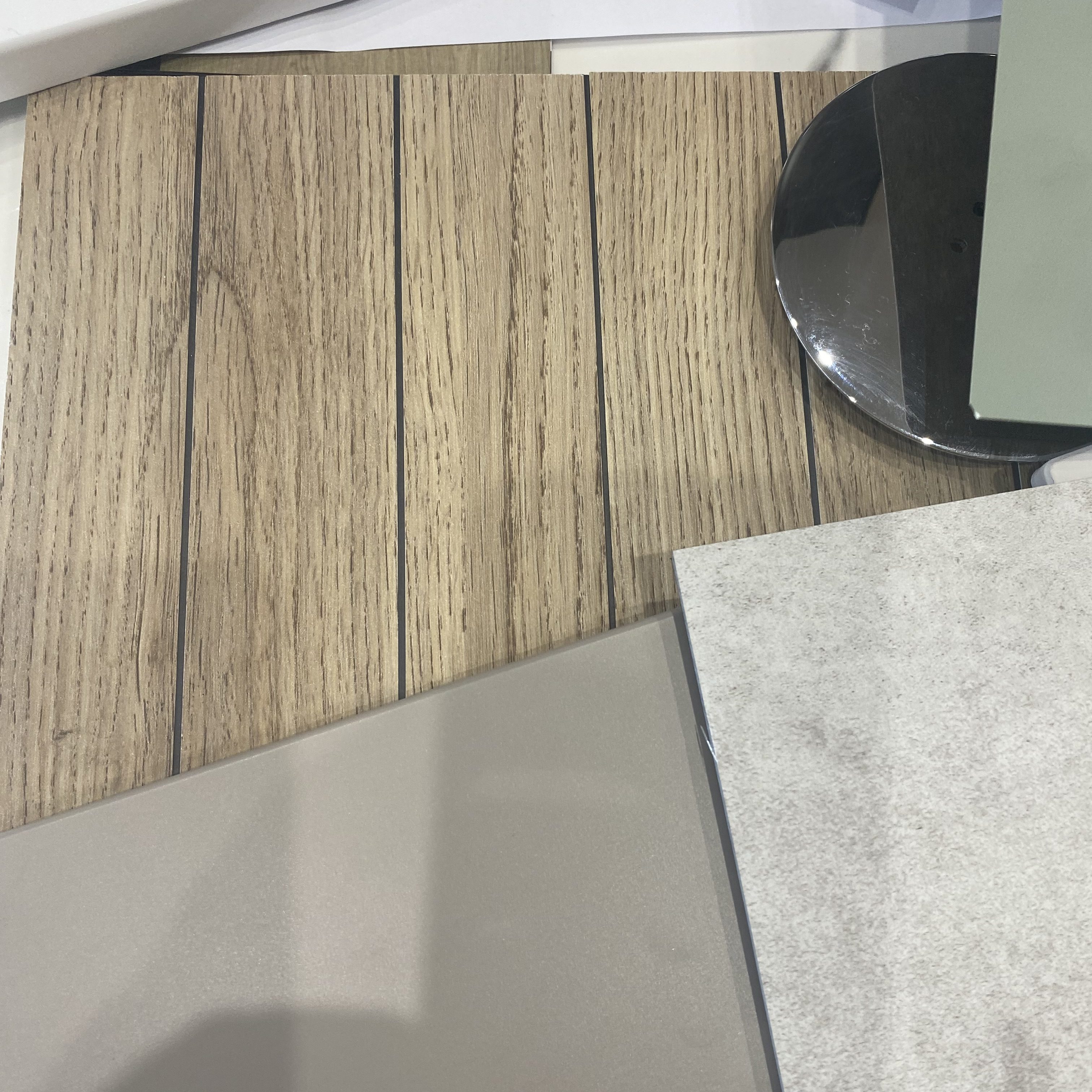 bathroom finish samples